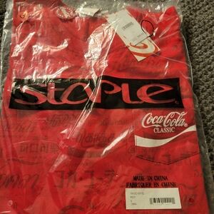 STAPLE colab with coca cola UK size small